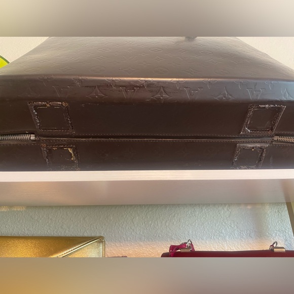 Louis Vuitton Ricky Monogram Glacé Deep Brown Carry-On - Picture 8 of 8